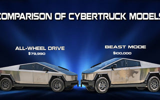 Comparison of Cybertruck models