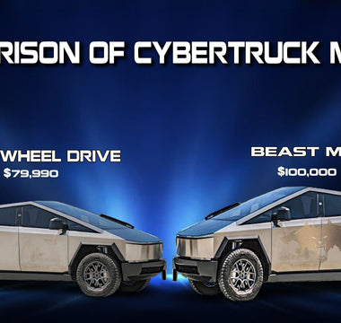 Comparison of Cybertruck models