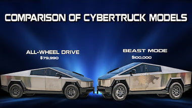 Comparison of Cybertruck models