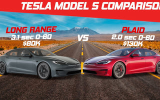 Comparison Tesla Model S models