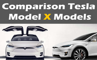 Comparison Tesla Model X models