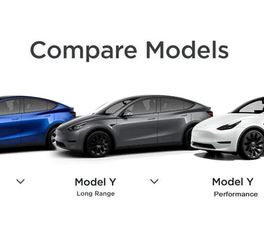 Comparison Tesla Model Y models