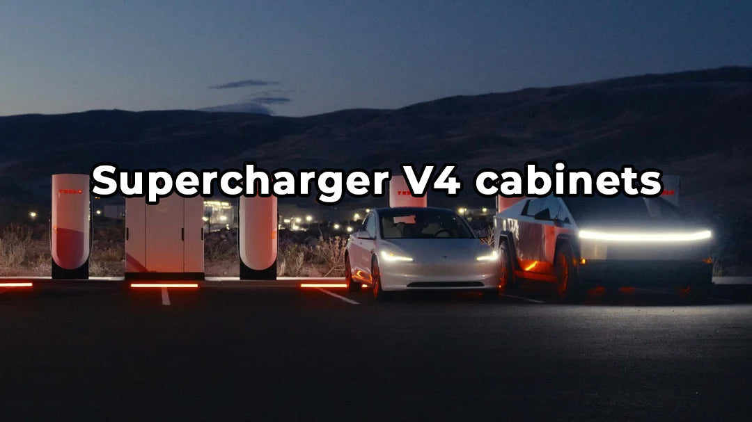 Tesla Announces Next-Gen V4 Supercharger Cabinet: 500kW Power, Faster Charging, Launching in 2025