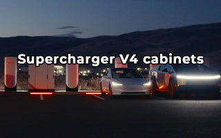 Tesla Announces Next-Gen V4 Supercharger Cabinet