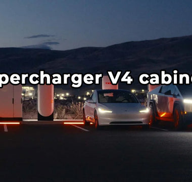 Tesla Announces Next-Gen V4 Supercharger Cabinet