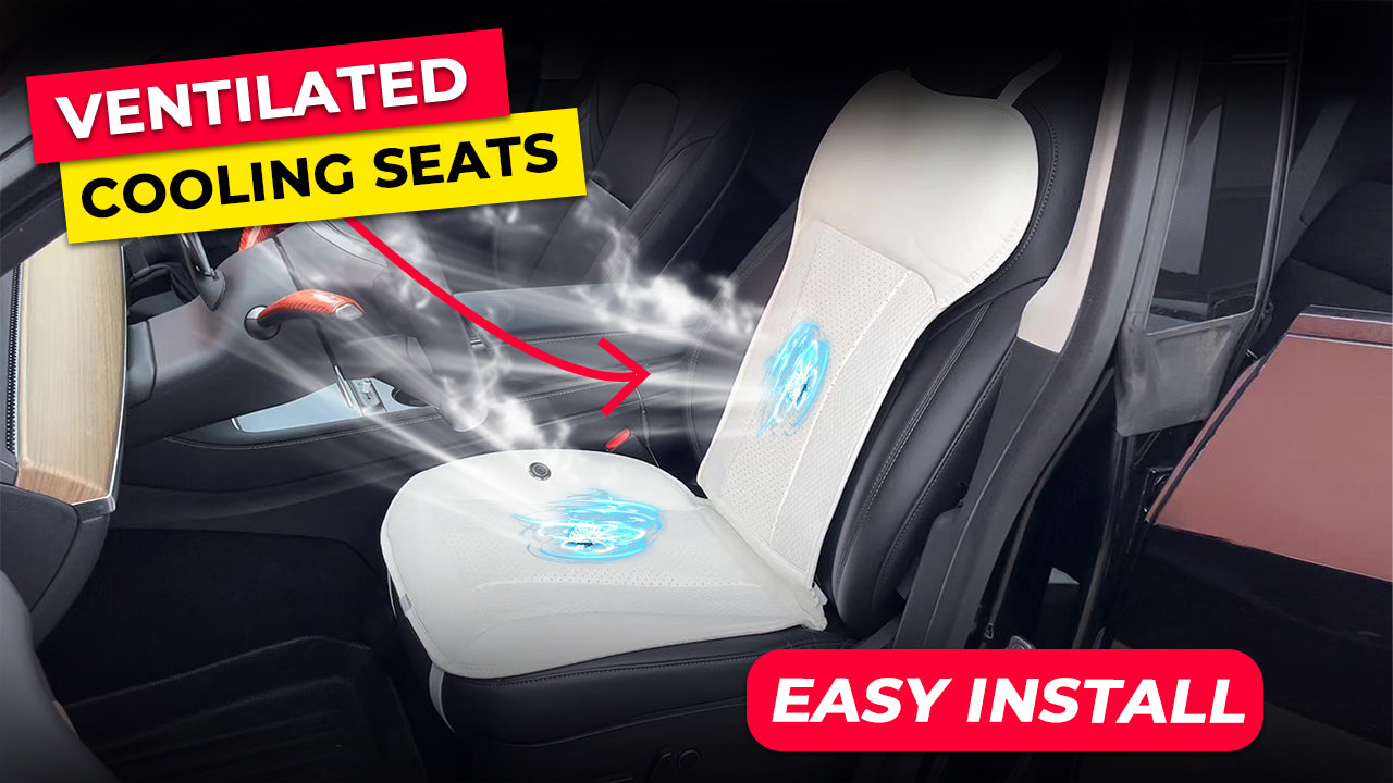 Best Ventilated Seat Covers for Tesla Model 3 and Model Y: A Comprehensive Guide