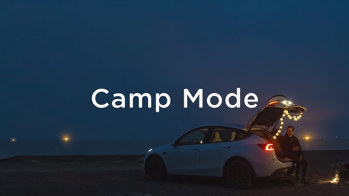 How camping in a Tesla works