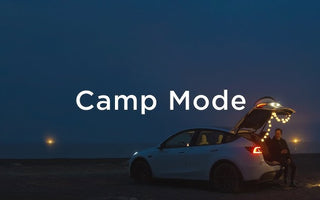 How camping in a Tesla works