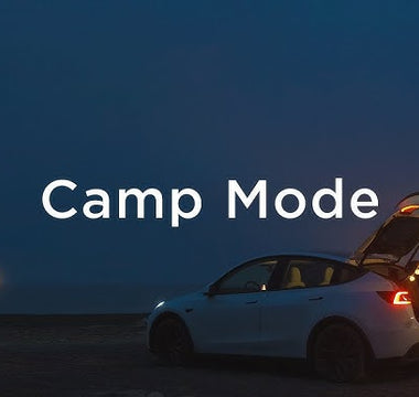 How camping in a Tesla works