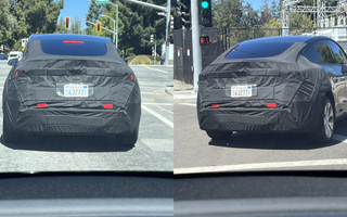 New Tesla Model Y "Juniper" Prototype Spotted in Palo Alto