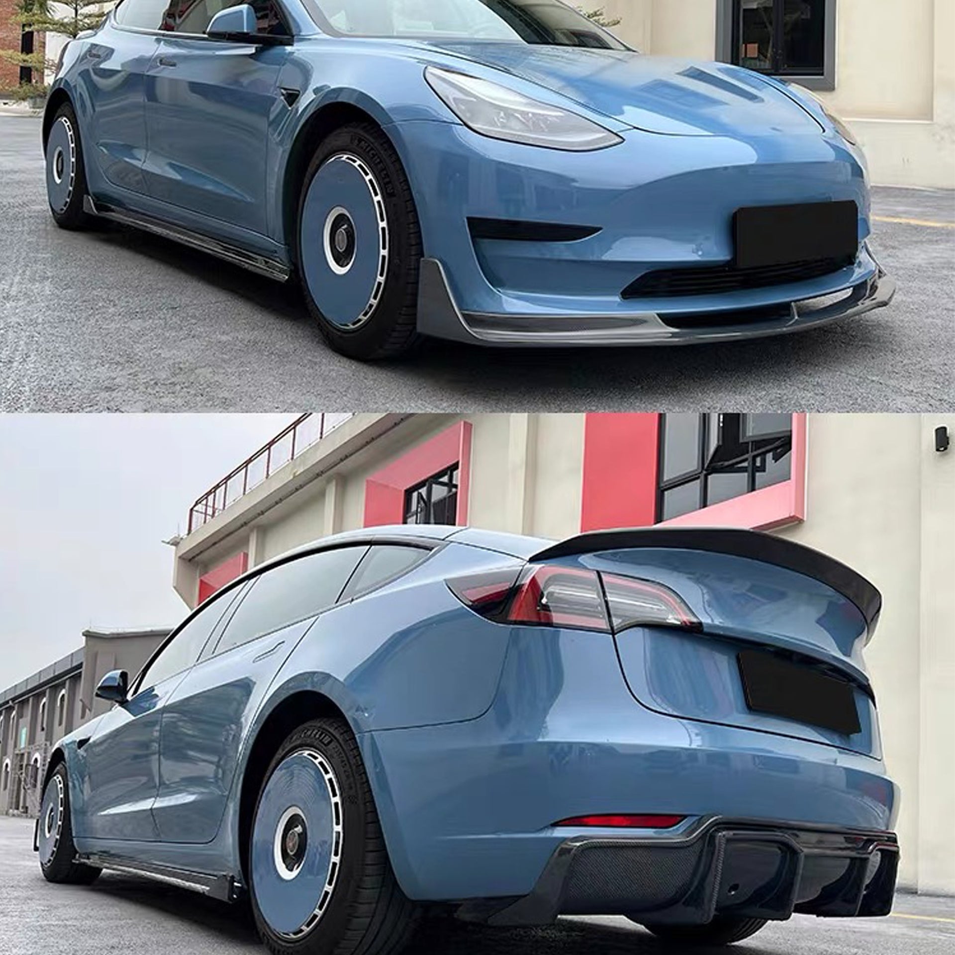 Custom Tesla Model 3: Carbon Fiber Upgrades and Performance Enhancements