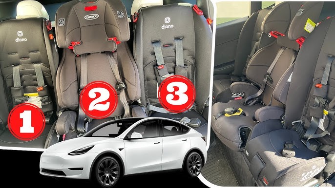 Safe child seats in the Tesla Model Y & 3: How to protect your children