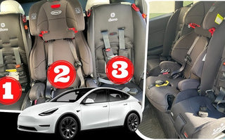 Safe child seats in the Tesla Model Y & 3: How to protect your children