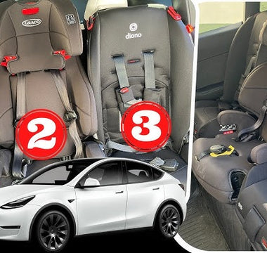 Safe child seats in the Tesla Model Y & 3: How to protect your children