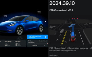 Tesla Releases FSD v13.2: Adds Reverse, Launch FSD from Park, Destination Autopark, and More!