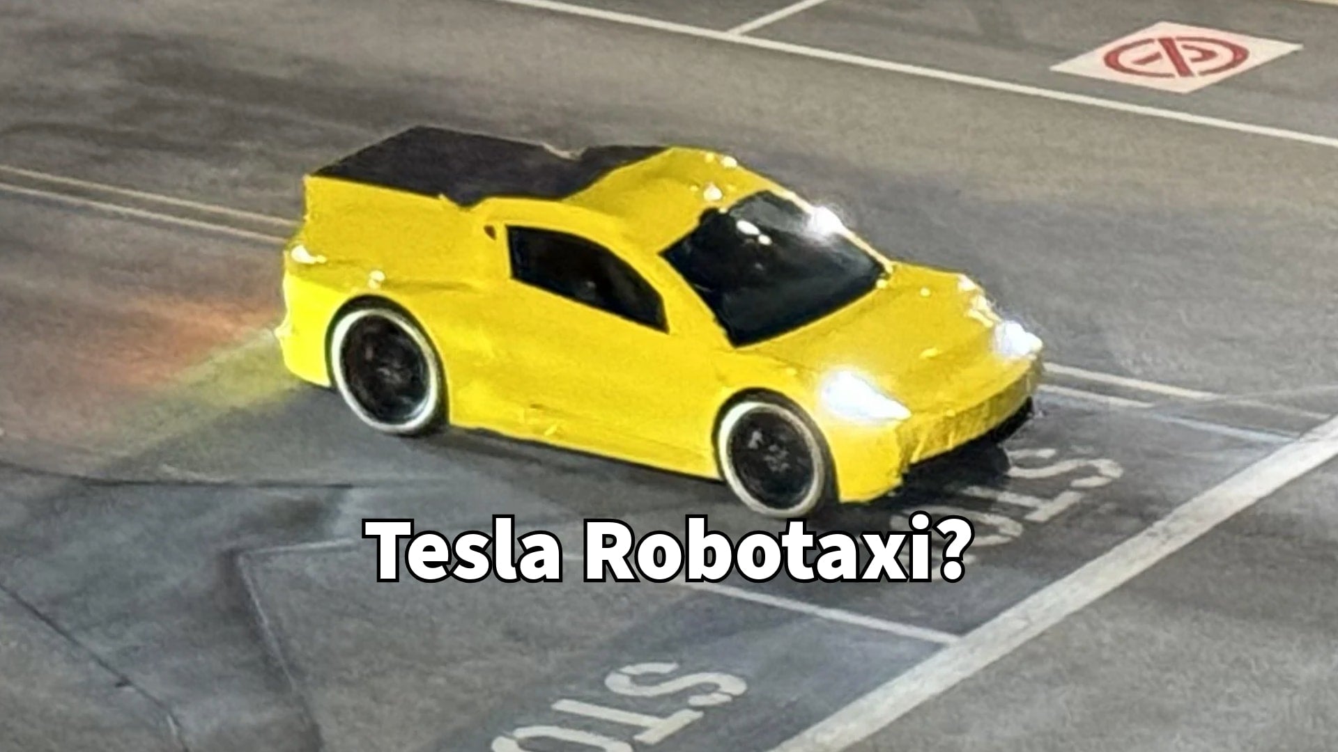 Tesla Robotaxi Prototype Spotted! Chic Styling Features Two-Door, Two-Seat Design