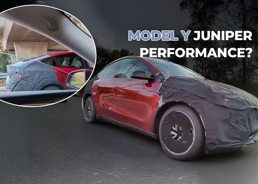 Tesla Model Y Juniper Red Paint Debuts, Suspected to Be Testing Model Y Performance Version