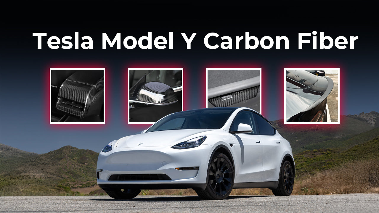 Tesla Model Y Carbon Fiber