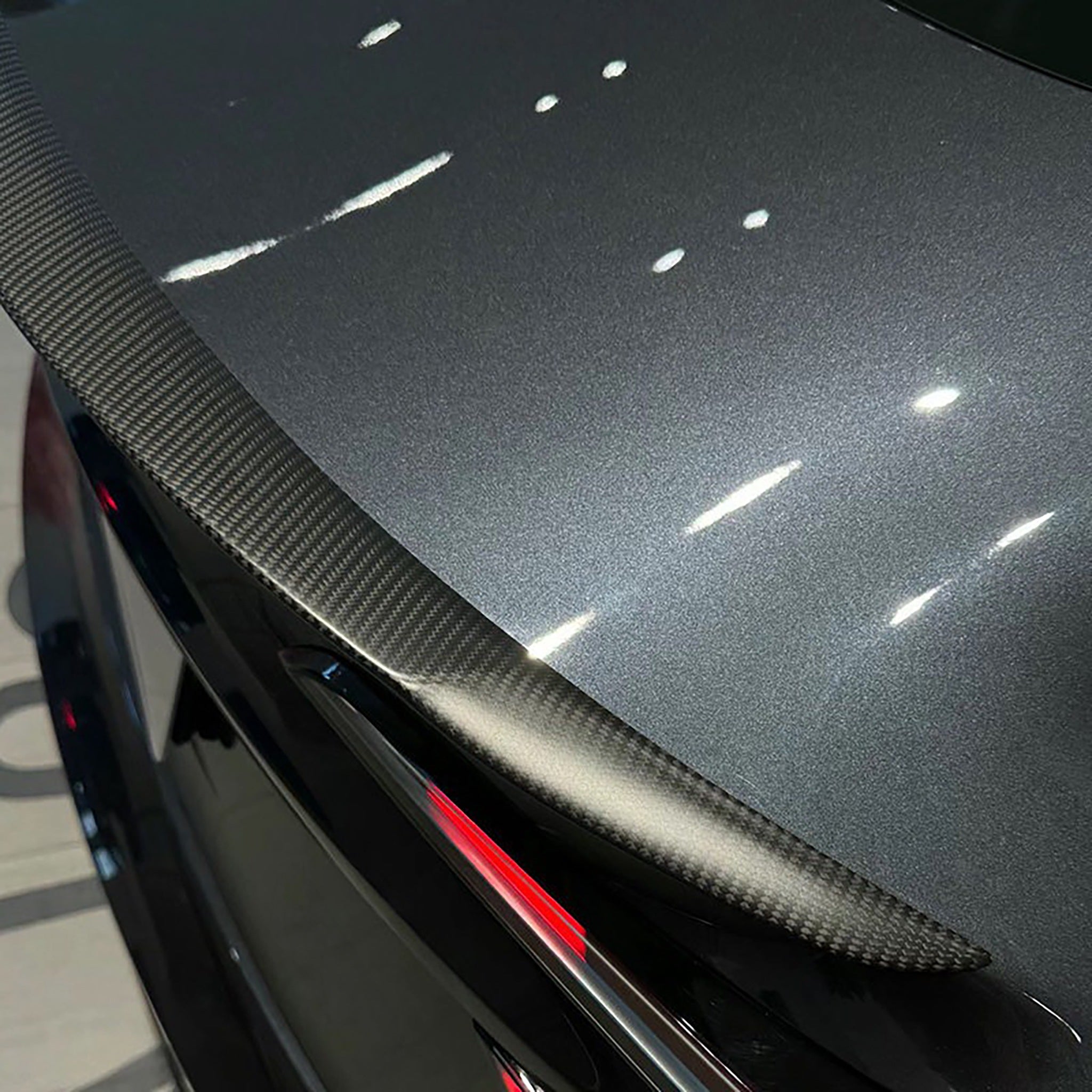 Real Carbon Fiber Spoiler for Tesla Model Y – Enhance Performance & Aesthetics