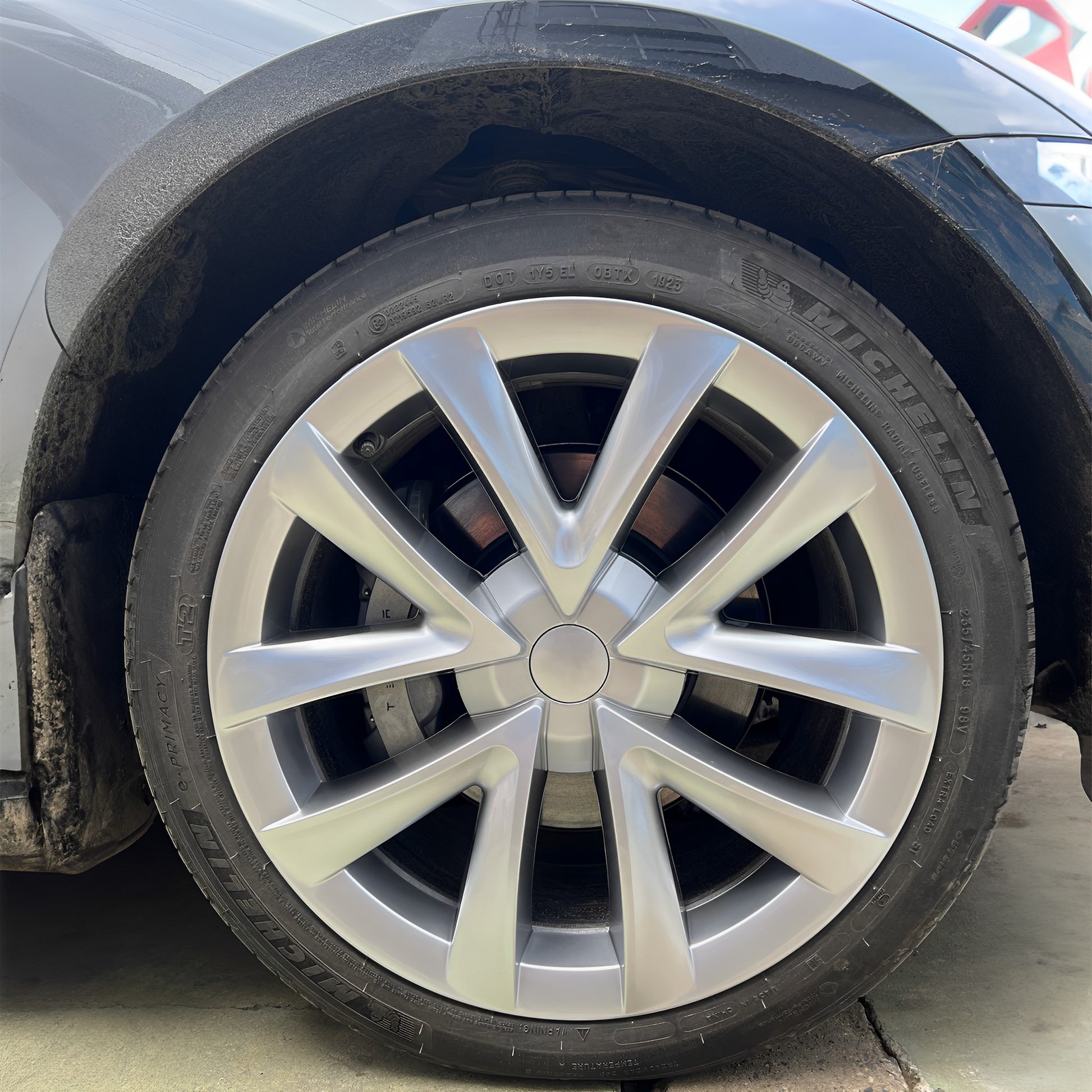 Arachnid-style Wheel Cover For Tesla Model 3 18'' Aero wheels – Yeslak