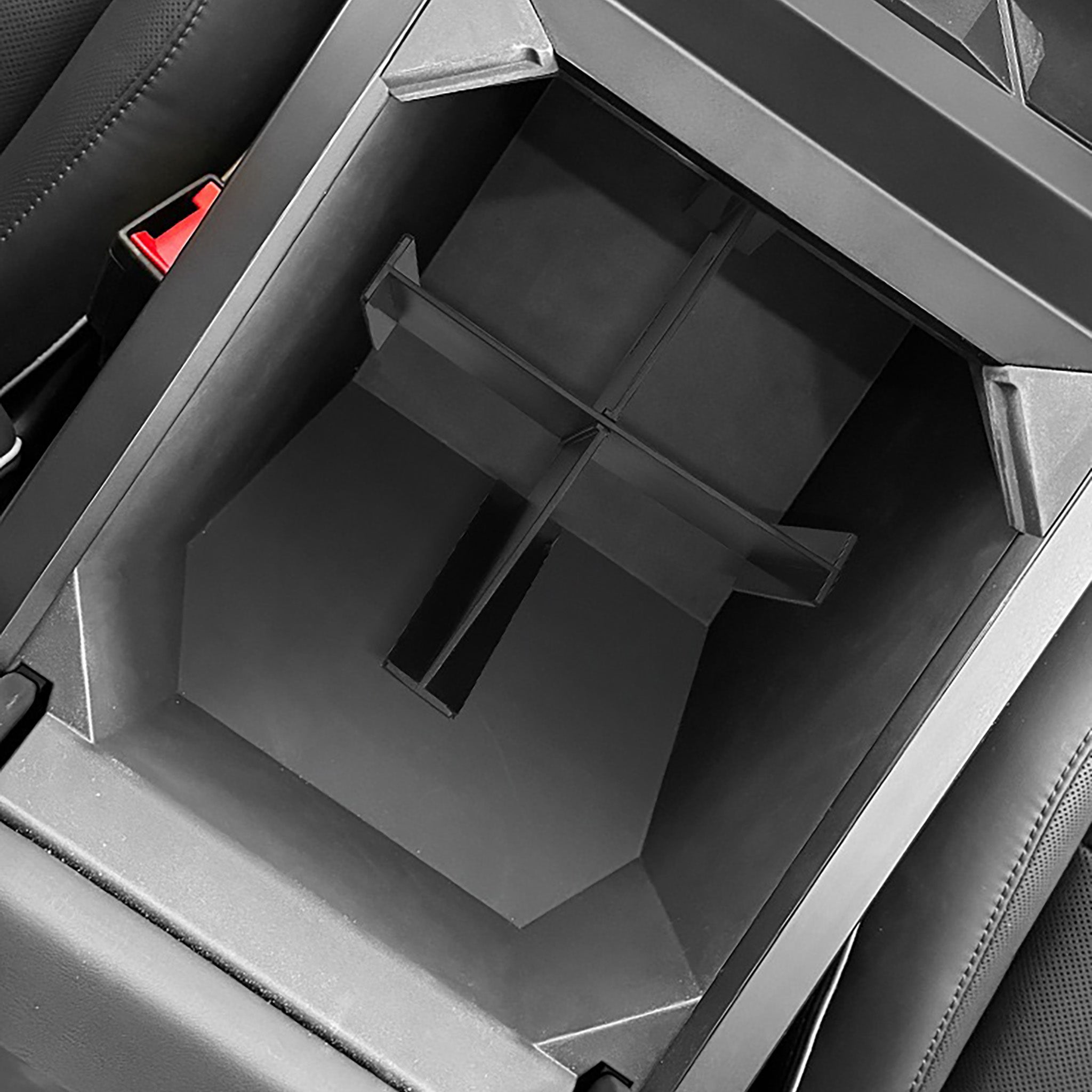 Custom-Fit Armrest Storage Box Divider for 2024 Tesla Cybertruck