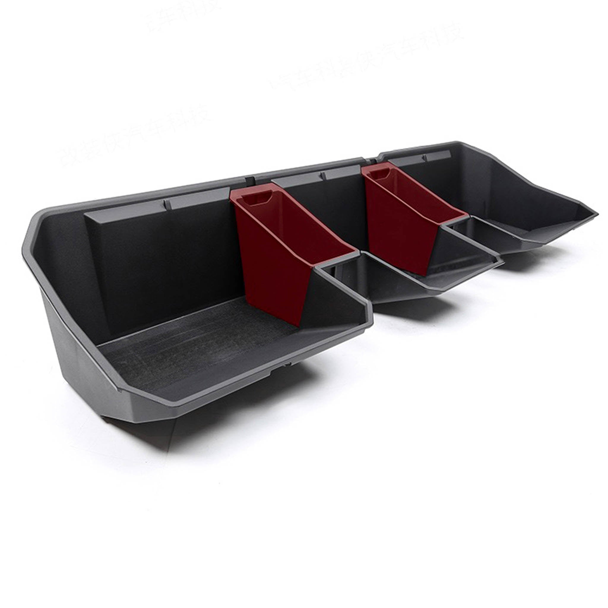 Cybertruck Underseat Storage Bin with Add-On Buckets