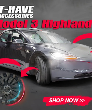 Must have Tesla Model 3 2024 Highland Accessories - Yeslak