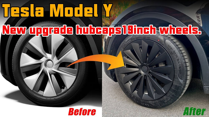 Tesla Model Y New upgrade hubcaps 19 inch wheels cover