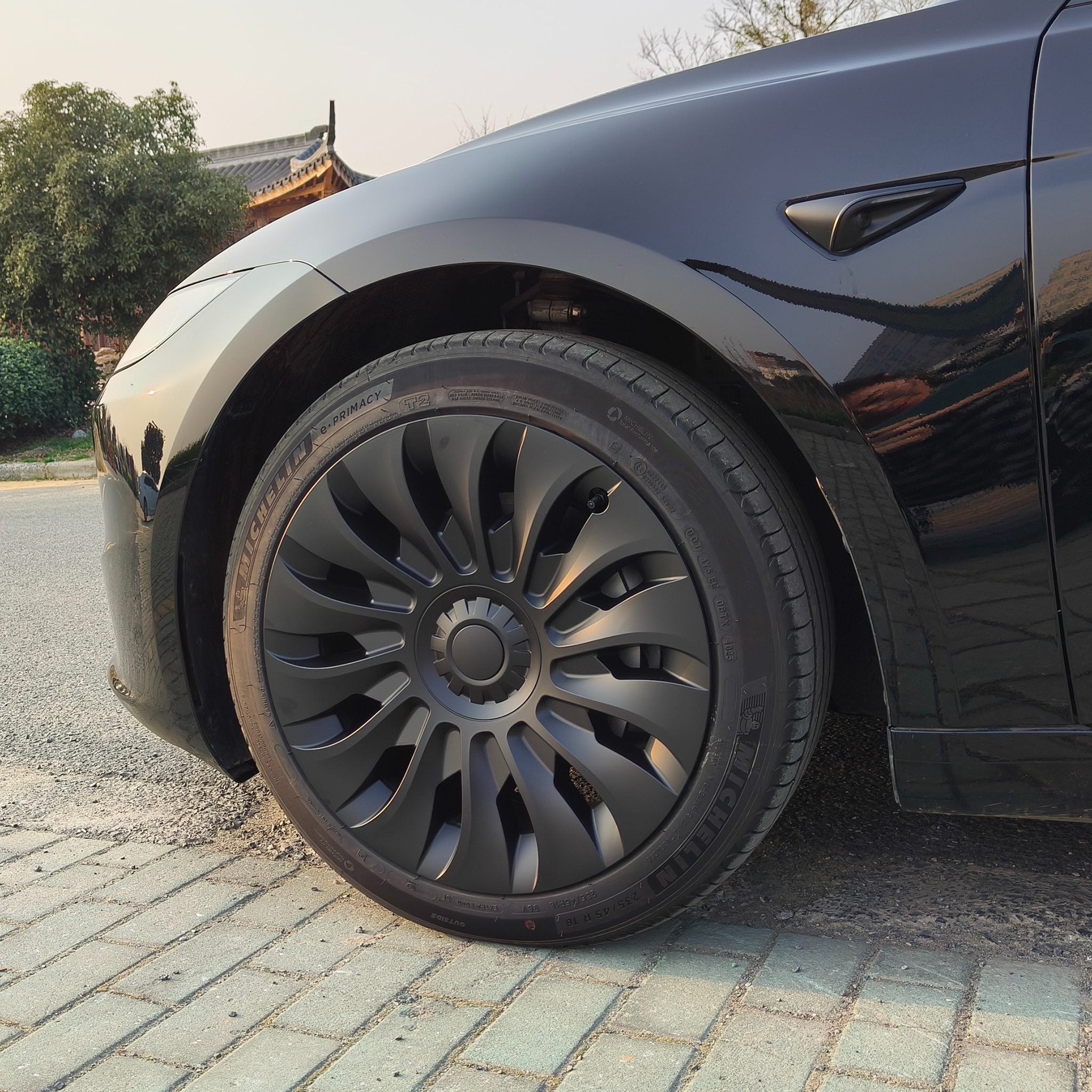 UberTurbine 18'' Wheel Covers for 2024 Model 3 – Directional & Protect in Style