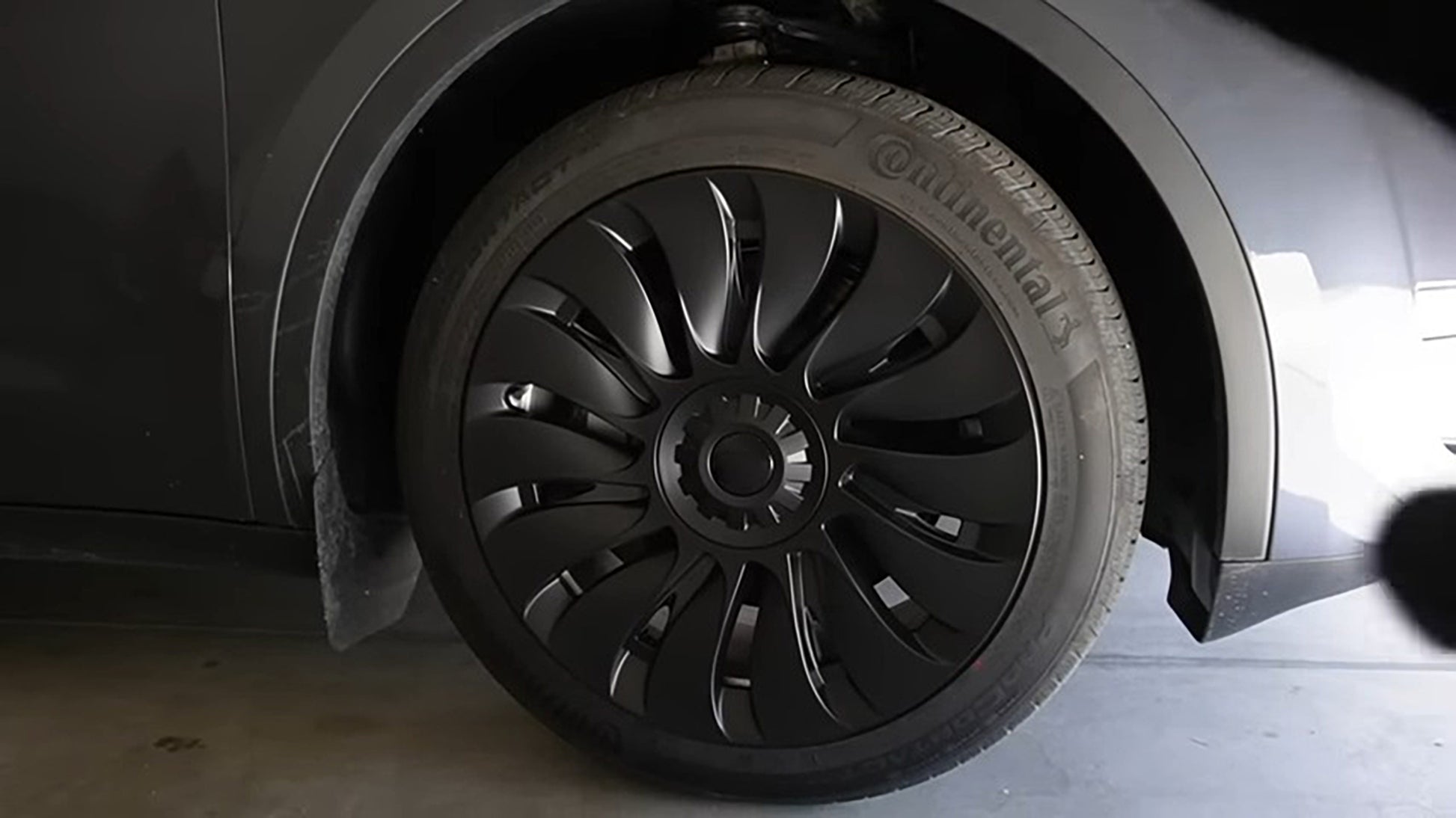 pour modèle y 4pcs roue enjoliveur wheelscap pneus accessoires 19 pouces de  roue de voiture couverture roues couverture usine pour tesla