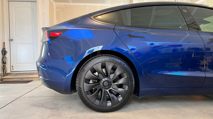 Yeslak 18 inch Uberturbine Style Wheel Cover for Model 3