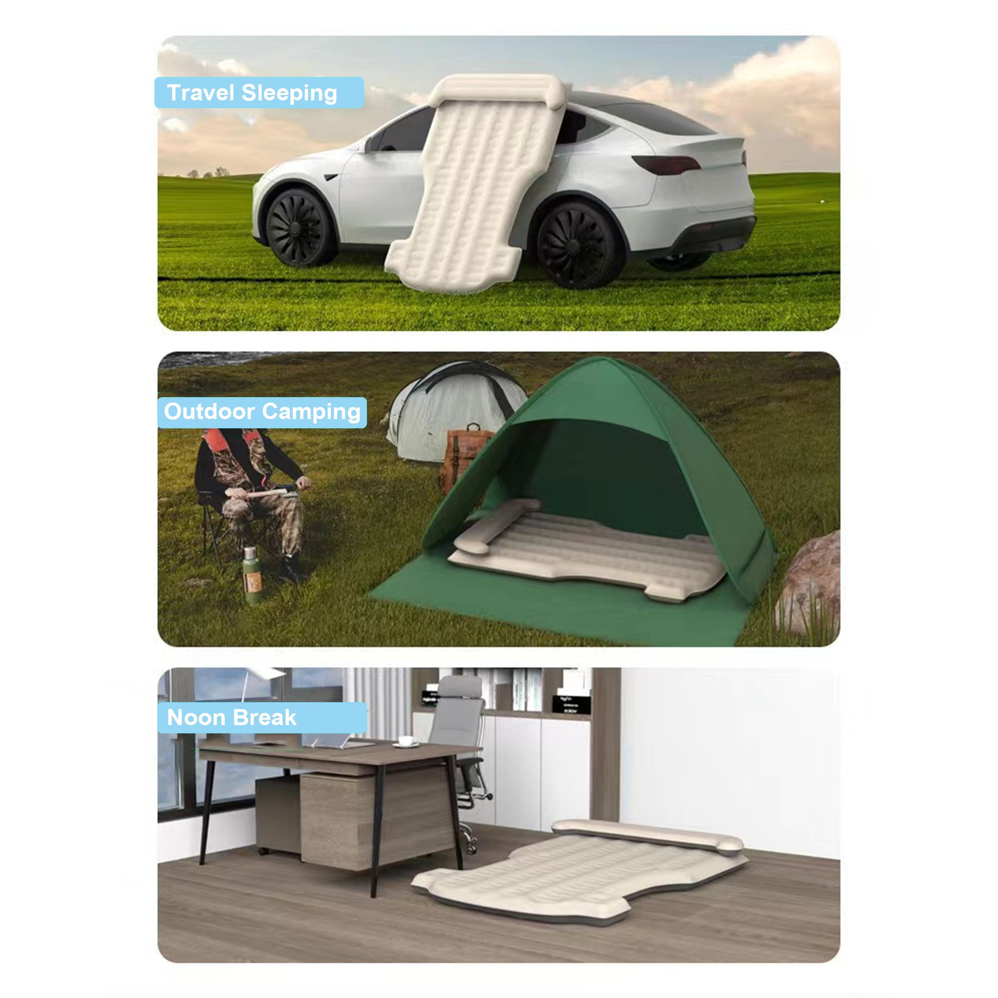 Camping Air Mattress for Tesla Model Y – Yeslak